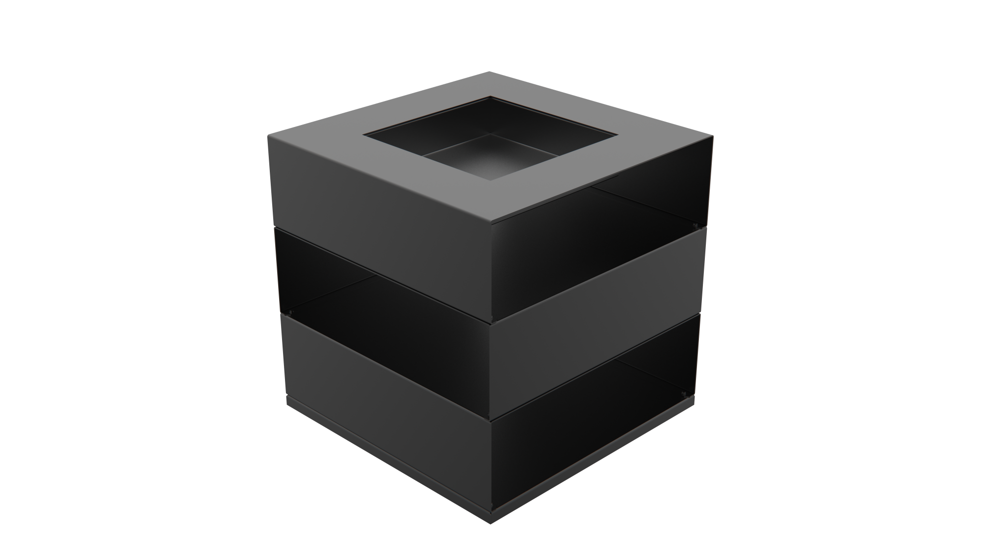 Очаг "Пламенный куб" фото в Москве