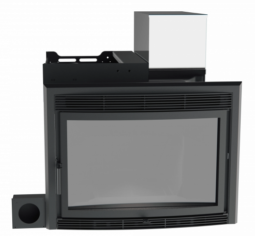 Банный камин 800, AISI 430 фото в Москве Банный камин 800, AISI 430 фото в Москве