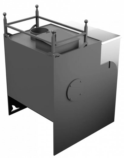 Печь Горыныч Мини, каменка закрытая с правой стороны фото в Москве Печь Горыныч Мини, каменка закрытая с правой стороны фото в Москве