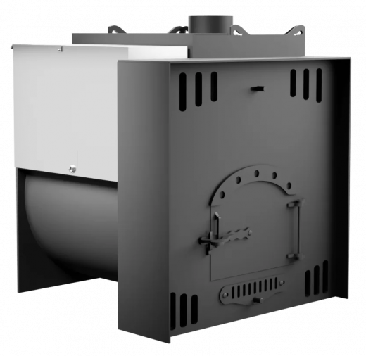 Печь Горыныч Мини, каменка с правой стороны, естественная система воздушного отопления фото в Москве Печь Горыныч Мини, каменка с правой стороны, естественная система воздушного отопления фото в Москве