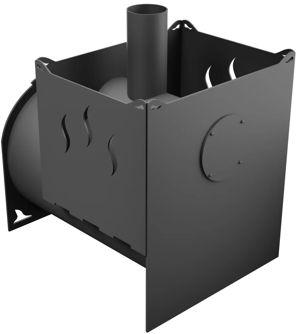 Печь Горыныч Мини, двойная каменка фото в Москве Печь Горыныч Мини, двойная каменка фото в Москве