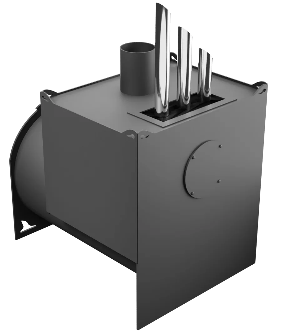 Печь Горыныч Мини, двойная каменка закрытая с парогенератором, малая дверь со стеклом фото в Москве Печь Горыныч Мини, двойная каменка закрытая с парогенератором, малая дверь со стеклом фото в Москве