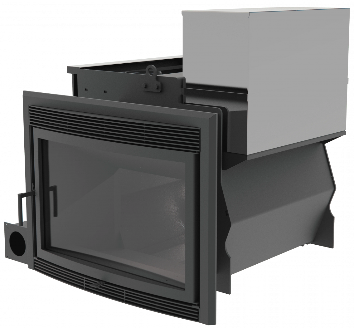 Банный камин 800, AISI 430 фото в Москве Банный камин 800, AISI 430 фото в Москве