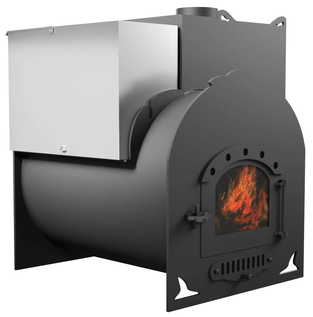 Печь Горыныч Мини, каменка с правой стороны, дверь малая со стеклом фото в Москве Печь Горыныч Мини, каменка с правой стороны, дверь малая со стеклом фото в Москве