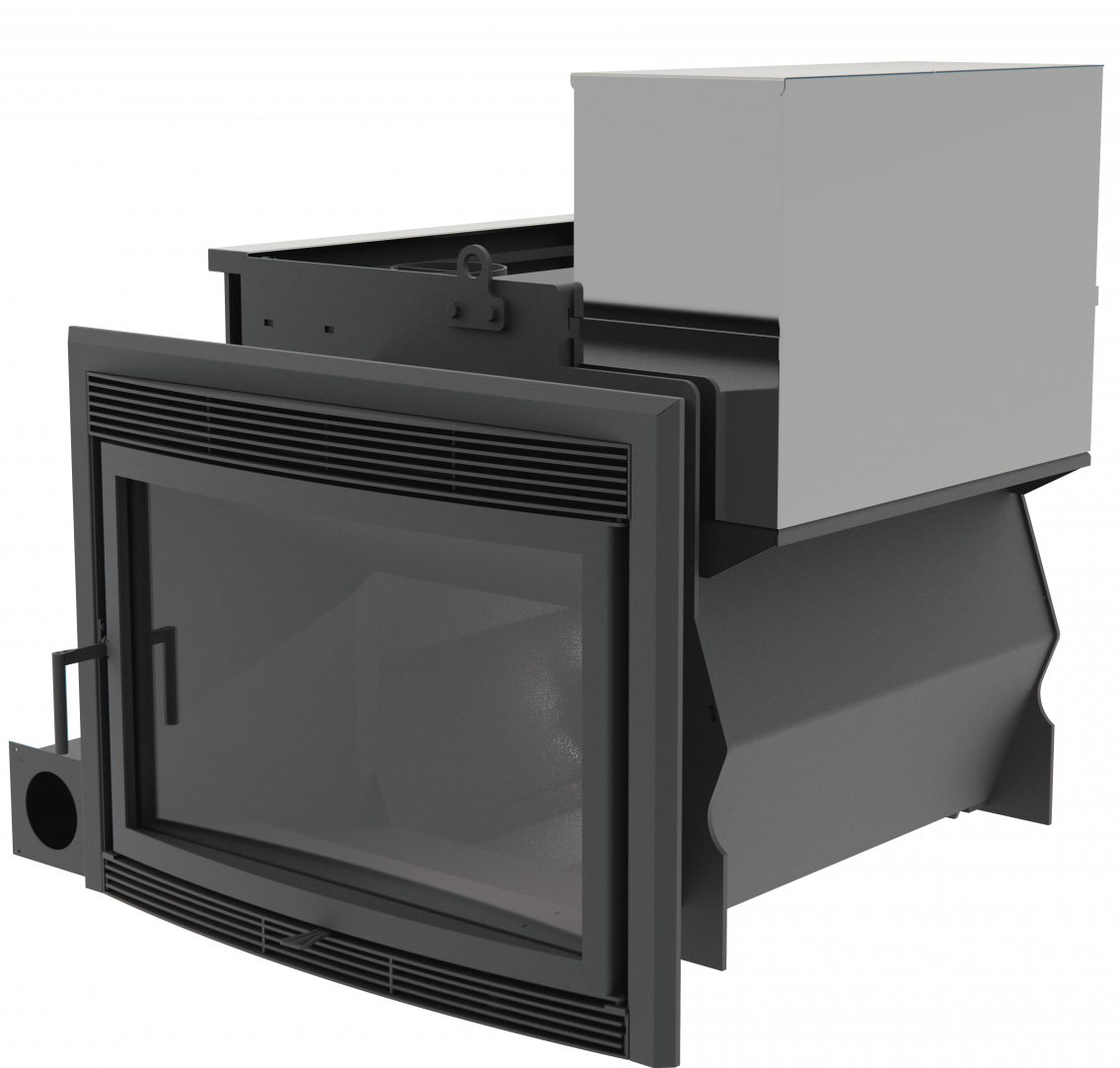 Банный камин 800, сталь фото в Москве Банный камин 800, сталь фото в Москве