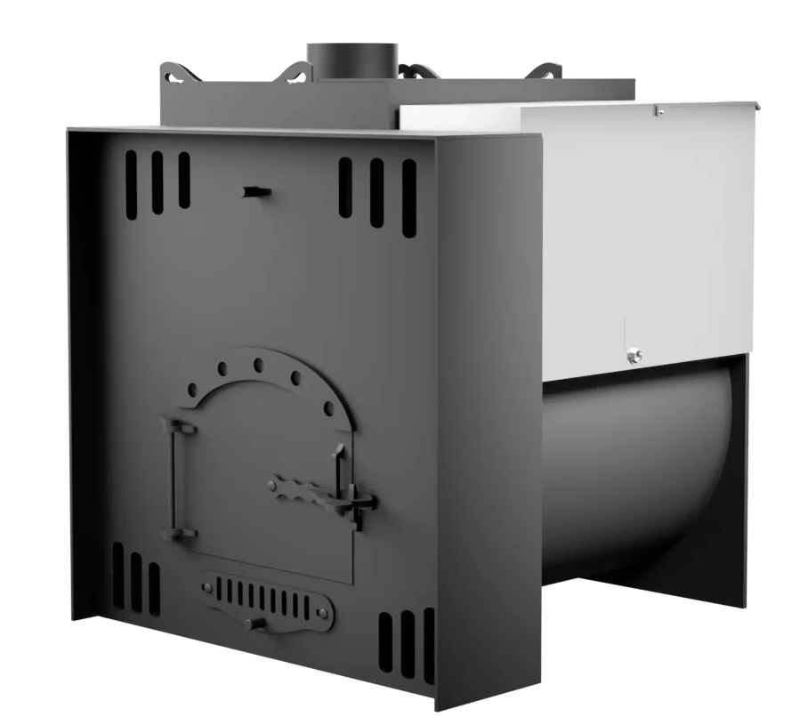 Печь Горыныч Мини, каменка с левой стороны, естественная система воздушного отопления фото в Москве Печь Горыныч Мини, каменка с левой стороны, естественная система воздушного отопления фото в Москве