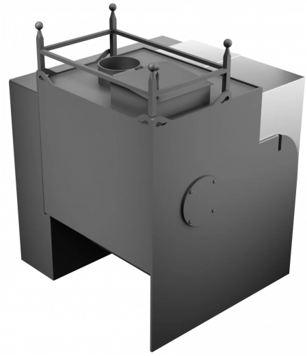 Печь Горыныч Мини, каменка закрытая с правой стороны, естественная система воздушного отопления фото в Москве Печь Горыныч Мини, каменка закрытая с правой стороны, естественная система воздушного отопления фото в Москве