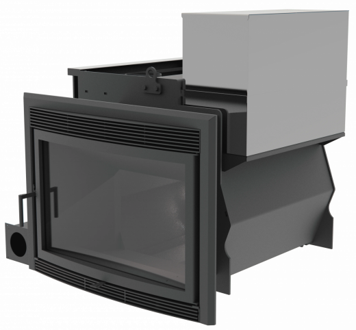 Банный камин 800, сталь фото в Москве Банный камин 800, сталь фото в Москве