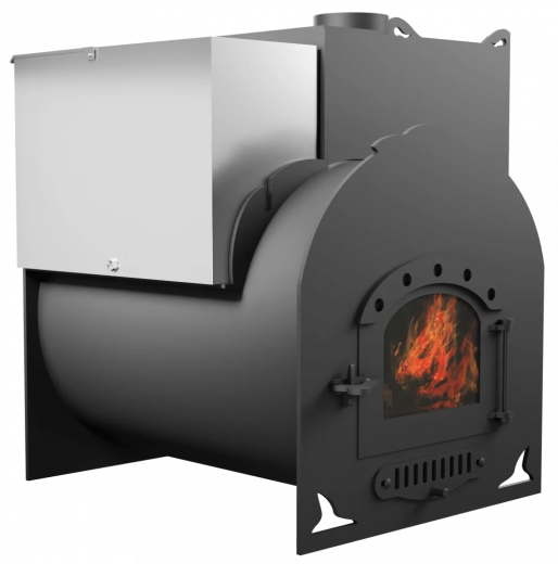 Печь Горыныч Мини, каменка с правой стороны, дверь малая со стеклом фото в Москве Печь Горыныч Мини, каменка с правой стороны, дверь малая со стеклом фото в Москве