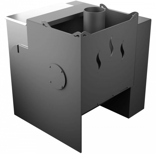 Печь Горыныч Мини, каменка с левой стороны, естественная система воздушного отопления фото в Москве Печь Горыныч Мини, каменка с левой стороны, естественная система воздушного отопления фото в Москве