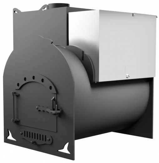 Печь Горыныч Мини, каменка с левой стороны фото в Москве Печь Горыныч Мини, каменка с левой стороны фото в Москве