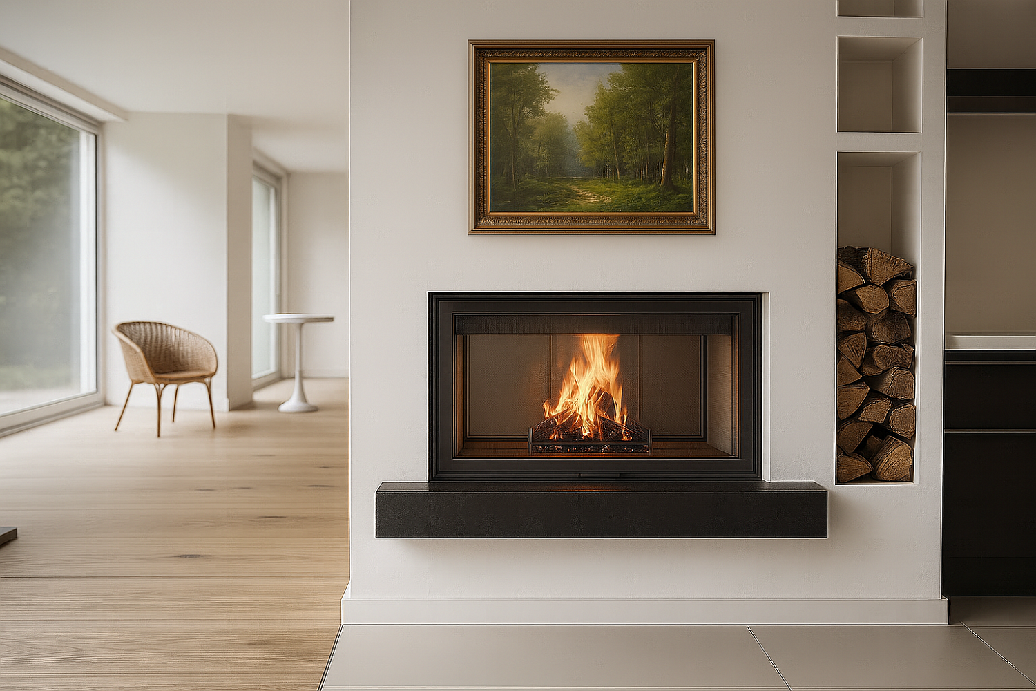 Каминная топка 1C 117/77-UP Каминная топка 1C 117/77-UP